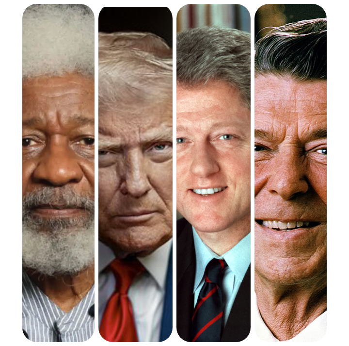 Trump, Soyinka, Reagan, Márquez, and Clinton: When Nobel Laureates collide with American presidents