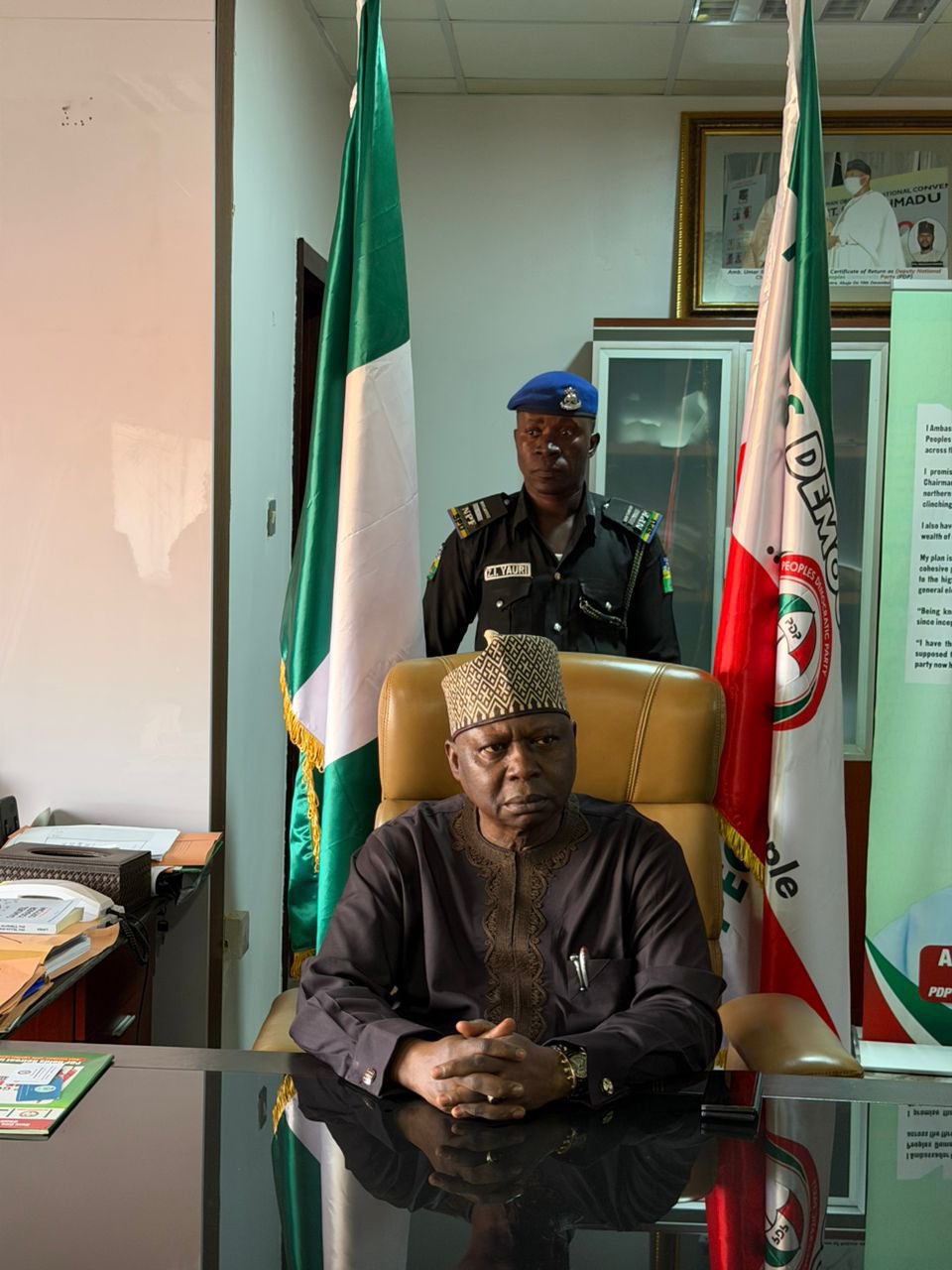 APC slams PDP Chairman Turaki over call for Trump’s intervention, describes remarks as reckless and unpatriotic APC slams PDP Chairman Turaki over call for Trump’s intervention, describes remarks as reckless and unpatriotic