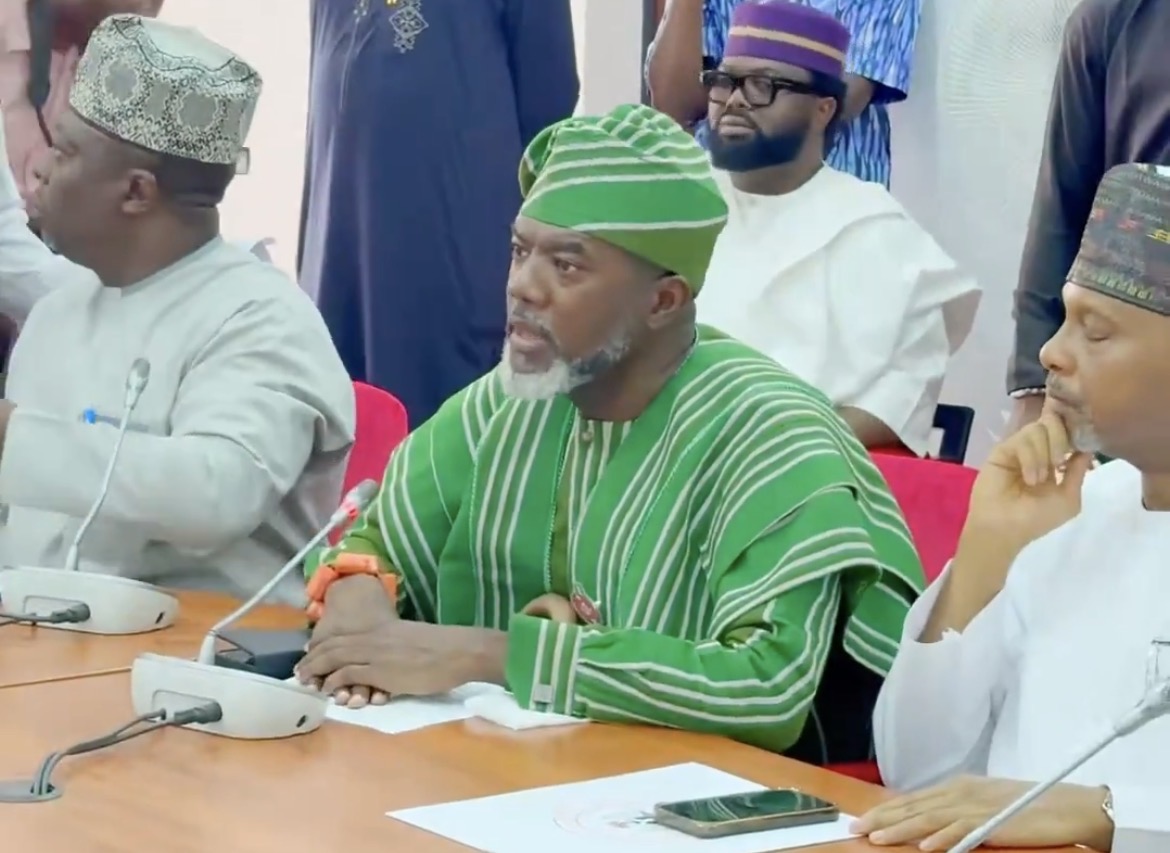 Oshiomhole, Ndume Clash During Reno Omokri’s Ambassadorial Screening at Senate Committee Oshiomhole, Ndume Clash During Reno Omokri’s Ambassadorial Screening at Senate Committee
