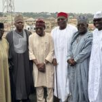 PDP Chairman, Turaki leads delegation to visit former president Obasanjo PDP Chairman, Turaki leads delegation to visit former president Obasanjo