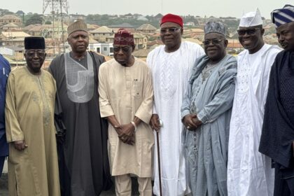 PDP Chairman, Turaki leads delegation to visit former president Obasanjo