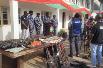 Anambra Police Arrest Over 300 Suspects, Rescue 35 Kidnap Victims, Recover Arms and Stolen Vehicles Anambra Police Arrest Over 300 Suspects, Rescue 35 Kidnap Victims, Recover Arms and Stolen Vehicles