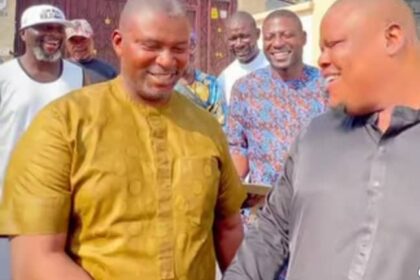 (Video) OmoBarca Gifts Alhaji Oluwanishola Lexus SUV in Recognition of Community Service