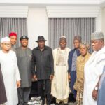 Turaki-Led PDP National Working Committee Meets With Former President Goodluck Jonathan