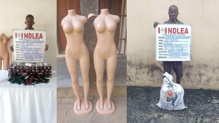 NDLEA Re-Arrests 80-Year-Old Ex-Convict, Intercepts Tramadol Hidden in Mannequins in Nationwide Drug Busts