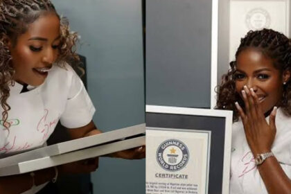 Hilda Baci Makes History Again With Third Guinness World Record for Jollof Rice Feat