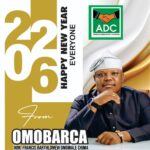 New Year Message: OmoBarca Urges Ajeromi Ifelodun Residents to Embrace Hope, Unity and Active Citizenship