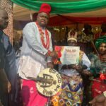 Philanthropist Chimezie Isiuku receives chieftaincy title for grassroots development, decries poor remuneration in Nigeria (photos)