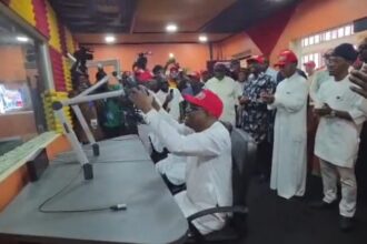 FCT Minister, Nyesom Wike Establishes Radio Station For Tinubu Campaign In Rivers FCT Minister, Nyesom Wike Establishes Radio Station For Tinubu Campaign In Rivers