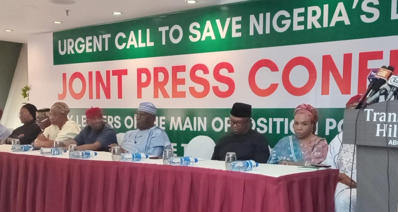 Opposition Parties Reject Electoral Act Amendment 2026, Warn of Democratic Backsliding