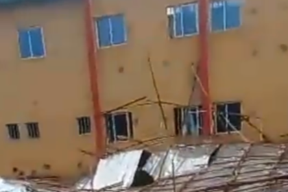 Windstorm Destroys Roof of Newly Built Smart Green School in Enugu, Sparks Accountability Concerns