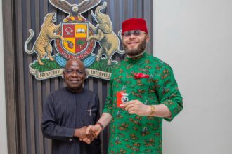 Aba Federal Lawmaker Alex Ikwechegh Dumps APGA for Labour Party After Meeting with Governor Otti Aba Federal Lawmaker Alex Ikwechegh Dumps APGA for Labour Party After Meeting with Governor Otti