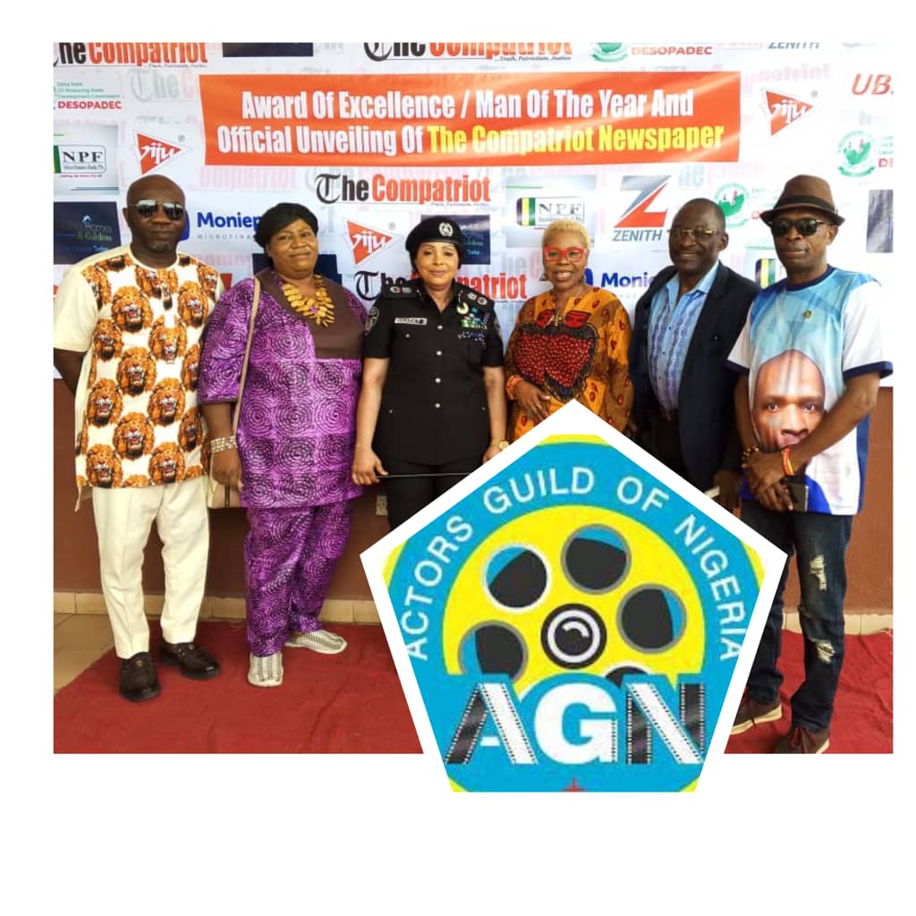Actors Guild of Nigeria Honoured at Grand Unveiling of The Compatriots Newspaper in Lagos