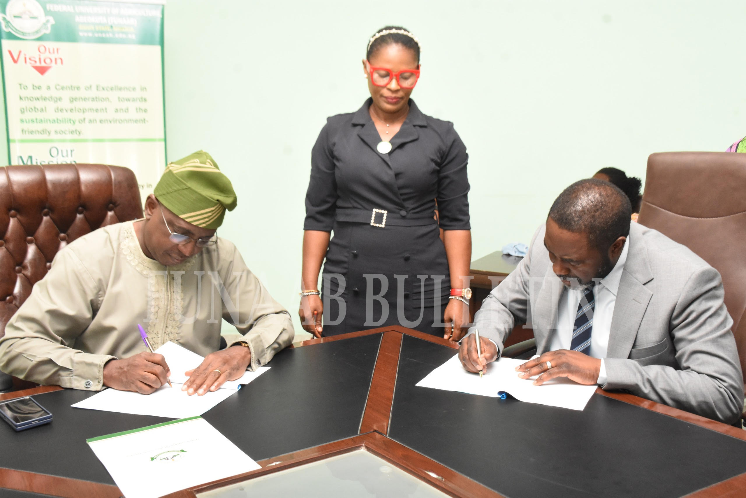 FUNAAB Signs MoU With Swedish Institution to Boost International Collaboration