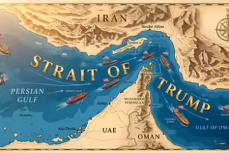 Trump Sparks Global Reaction After Sharing Post Renaming Strait of Hormuz “Strait of Trump”