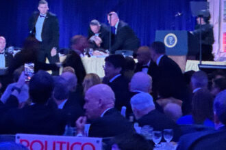 Trump Escorted to Safety After Gunfire Scare at White House Correspondents’ Dinner