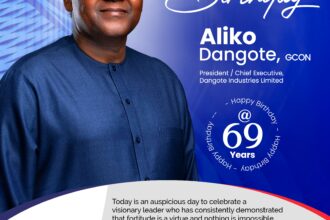 Tinubu Celebrates Aliko Dangote on Birthday, Praises Contributions to Nigeria’s Industrial Growth