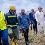 Otti Inspects Aba Fire Incident Site, Commends Swift Emergency Response