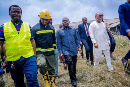 Otti Inspects Aba Fire Incident Site, Commends Swift Emergency Response Otti Inspects Aba Fire Incident Site, Commends Swift Emergency Response