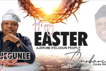 OmoBarca Felicitates Ajeromi Ifelodun Constituency on Easter Celebration
