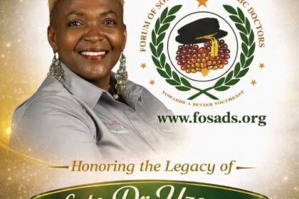 FOSAD Mourns the Death of US based Dr. Uzoma Nwaubani who died during free Medical Outreach Programme in Abia State