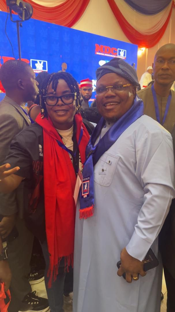 OmoBarca Attends NDC National Convention, Declares Readiness to Represent Ajeromi-Ifelodun at House of Representatives