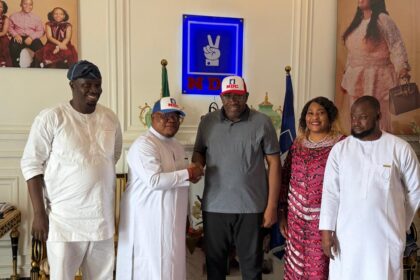 Breaking: OmoBarca Joins NDC, Received by Party Leader Sen. Seriake Dickson