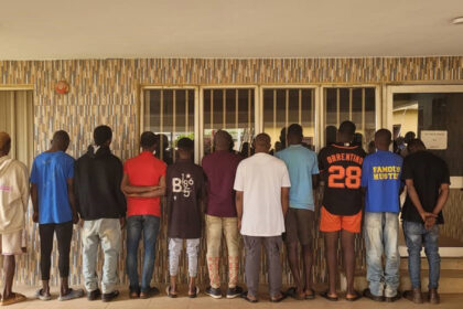 Edo Security Squad Arrests 12 Suspected Cultists, Seals Apartments Used For Initiation Near UNIBEN