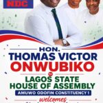 Maritime Expert, Philanthropist Thomas Victor Onwubiko Joins NDC, Eyes Lagos Assembly Seat Maritime Expert, Philanthropist Thomas Victor Onwubiko Joins NDC, Eyes Lagos Assembly Seat