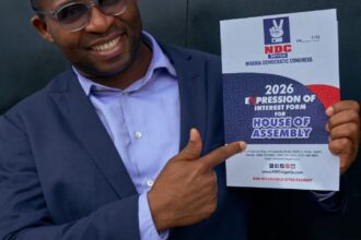 Hon. Thomas Victor Onwubiko (TV) Picks NDC Expression of Interest Form for Lagos State House of Assembly