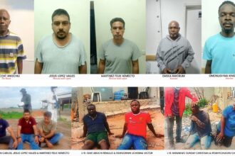 NDLEA Busts N480bn Methamphetamine Factory in Ogun, Arrests Three Mexican Experts, Seven Nigerians NDLEA Busts N480bn Methamphetamine Factory in Ogun, Arrests Three Mexican Experts, Seven Nigerians