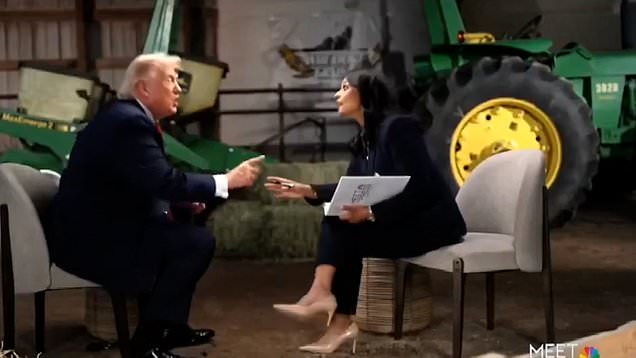 Trump Abruptly Ends NBC Interview After Questions on Election Claims and Foreign Policy