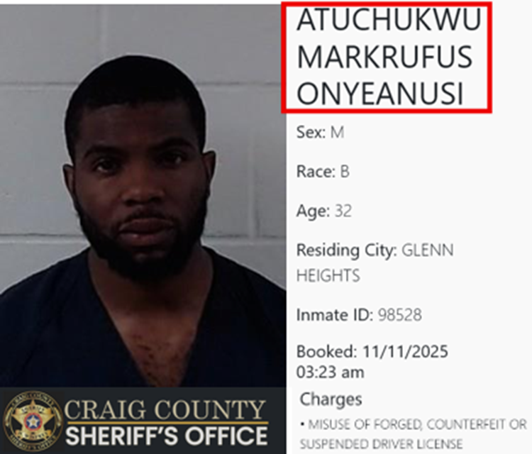 Atuchukwu Onyeanusi Sentenced in U.S. for Visa Fraud, Identity Misuse and False Citizenship Claim