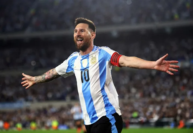 Messi Breaks World Cup Scoring Record as Klose Hails Him “Best of All Time” Messi Breaks World Cup Scoring Record as Klose Hails Him “Best of All Time”