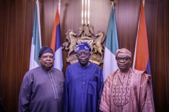 Tinubu Swears in Joseph Tegbe and Sola Enikanolaiye as Ministers Following Cabinet Reshuffle Tinubu Swears in Joseph Tegbe and Sola Enikanolaiye as Ministers Following Cabinet Reshuffle