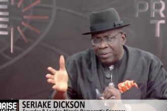 (Video) Seriake Dickson Defends NDC, Says Party Is Giving Peter Obi Opportunity, Not the Other Way Around