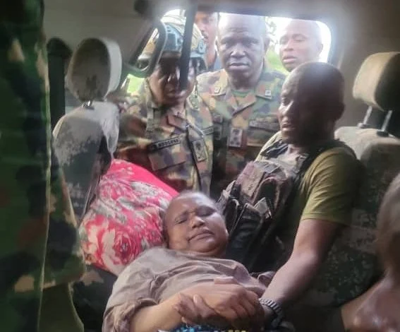 Troops Rescue Wife of Late Major General Rabe Abubakar After Weeks in Bandits’ Captivity