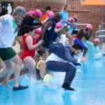 (Video) New York Mayor Zohran Mamdani Jumps Fully Clothed into Public Pool to Launch Summer Swimming Season