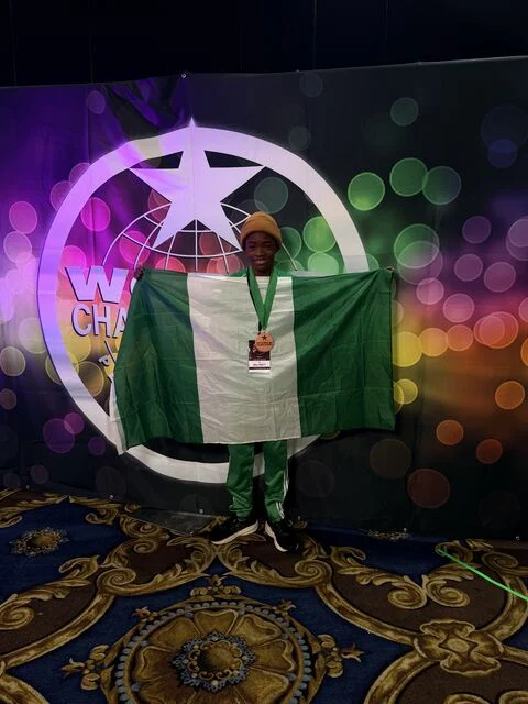 12-Year-Old Nigerian Actor, Chibuchi Francis Wins Bronze at Global Performing Arts Championship in Las Vegas