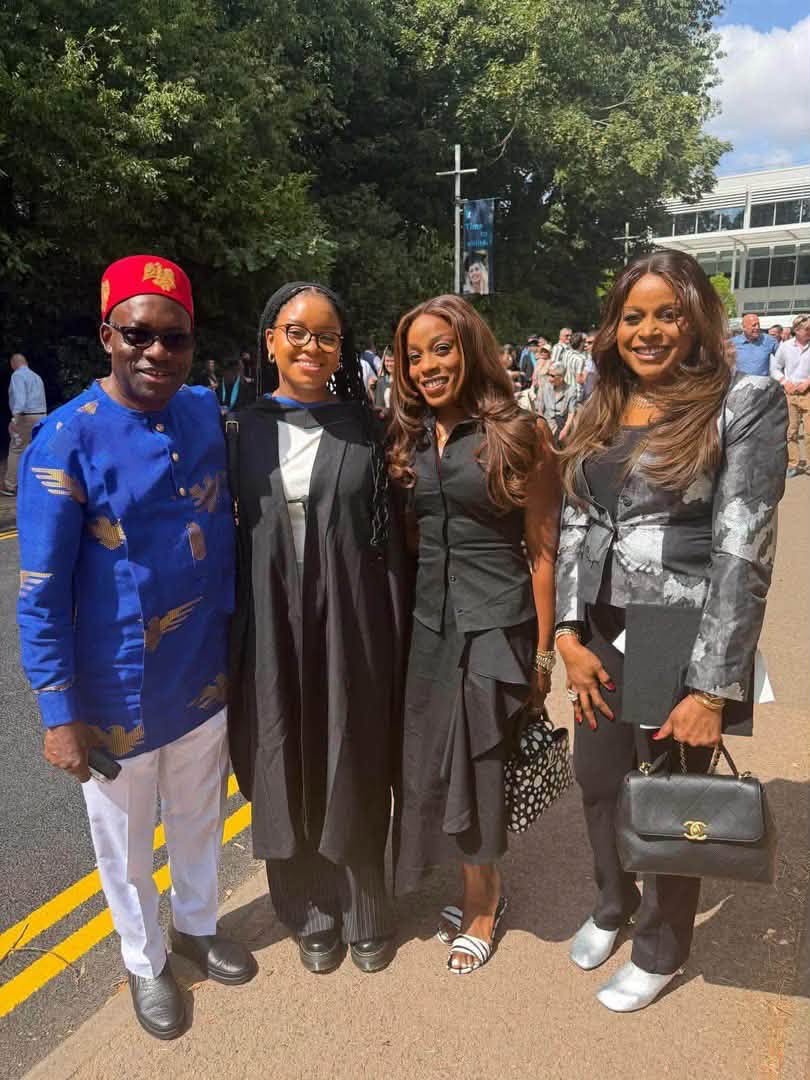 Governor Soludo’s daughter graduates from Nottingham University with first class in Neuroscience Governor Soludo’s daughter graduates from Nottingham University with first class in Neuroscience