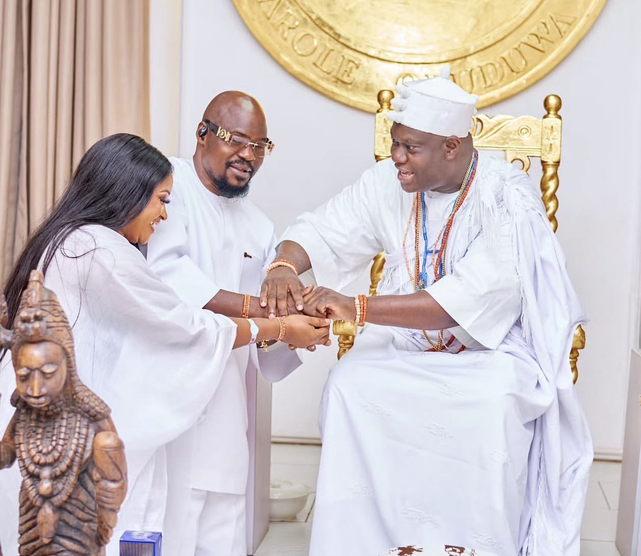 Ooni of Ife Denies Conferring Chieftaincy Title on Actor Baba Ijesha, Clarifies Palace Visit Ooni of Ife Denies Conferring Chieftaincy Title on Actor Baba Ijesha, Clarifies Palace Visit