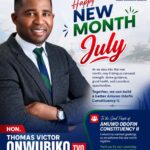 Hon. Thomas Victor Onwubiko (Tvo) Greets Amuwo Odofin Constituency Ii Residents, Urges Hope And Unity In July Hon. Thomas Victor Onwubiko (Tvo) Greets Amuwo Odofin Constituency Ii Residents, Urges Hope And Unity In July