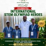 FOSAD Congratulates Alex Onyia & South-East Students on Historic Gold Medal Triumph at International STEM Olympiad in Rome