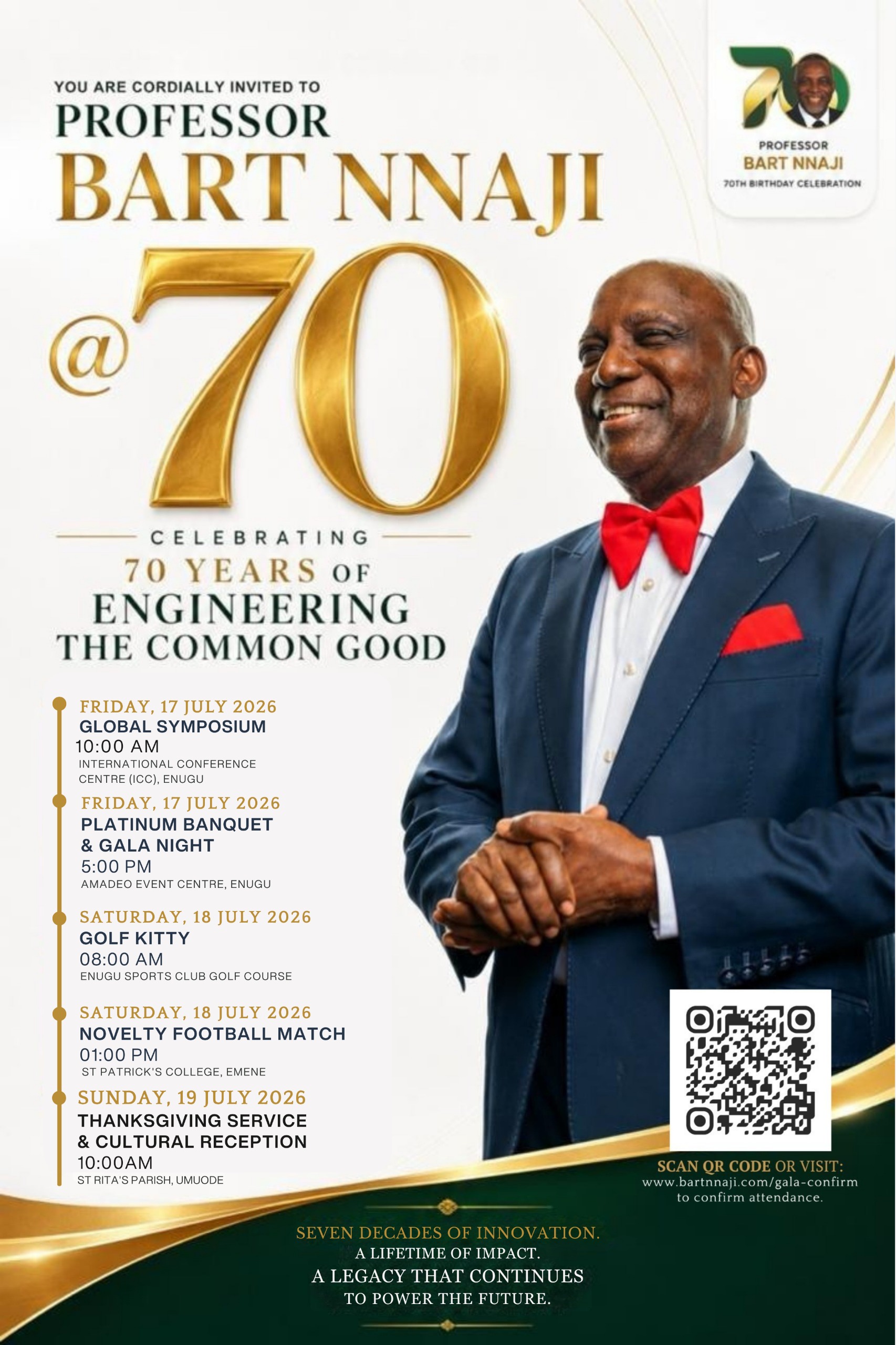 Nnaji at 70: Some Personal Recollections by C. Don Adinuba Nnaji at 70: Some Personal Recollections by C. Don Adinuba