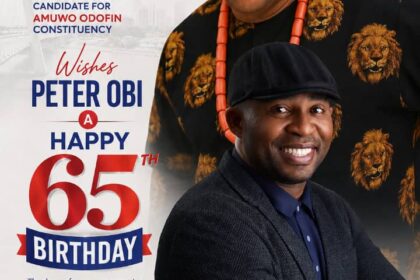 NDC candidate, Onwubiko hails Peter Obi on 65th Birthday, Describes Him as a Symbol of Hope NDC candidate, Onwubiko hails Peter Obi on 65th Birthday, Describes Him as a Symbol of Hope