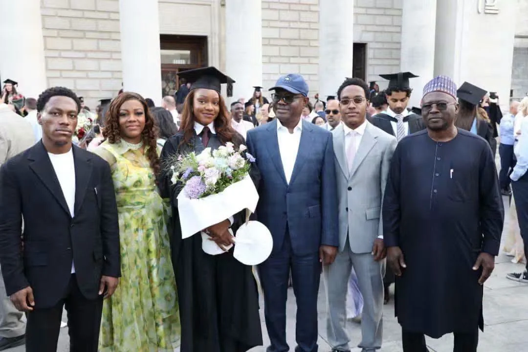 FCT Minister Wike’s Daughter Graduates with Law Degree from UK University