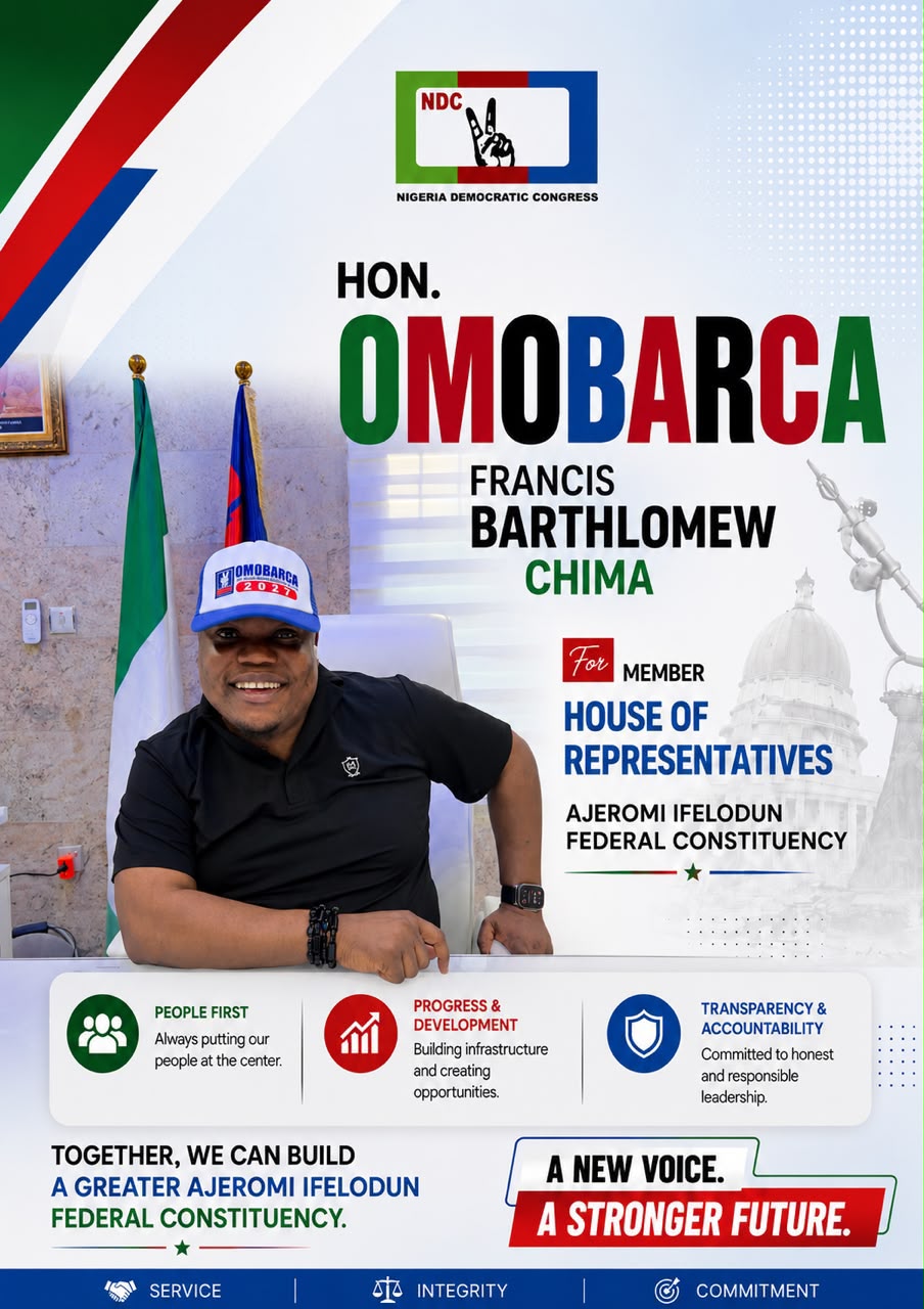OmoBarca Greets Ajeromi-Ifelodun Constituents on the New Month, Seeks Continued Support for 2027