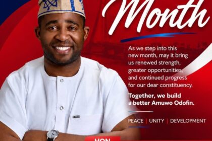 Hon. Thomas Victor Onwubiko hails Amuwo Odofin Constituency II Residents on New Month, Urges Active Participation in 2027 Elections Hon. Thomas Victor Onwubiko hails Amuwo Odofin Constituency II Residents on New Month, Urges Active Participation in 2027 Elections