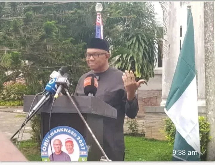 (Video) Peter Obi Kicks Off 2027 Presidential Campaign, Challenges Rival Candidates to Defend Their Certicates and Records