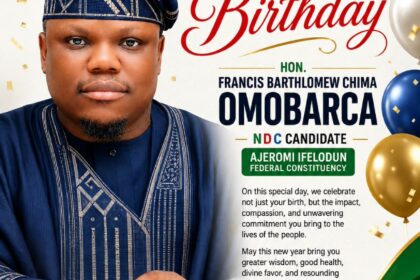 Ajeromi Ifelodun Constituency Celebrates NDC House of Reps Candidate OmoBarca on his Birthday Ajeromi Ifelodun Constituency Celebrates NDC House of Reps Candidate OmoBarca on his Birthday